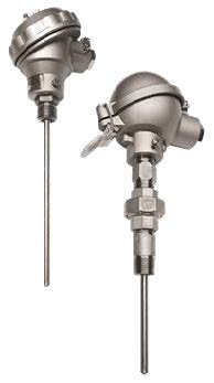 TLSC5 thermocouple and TLSR5 resistance temperature detector assembly